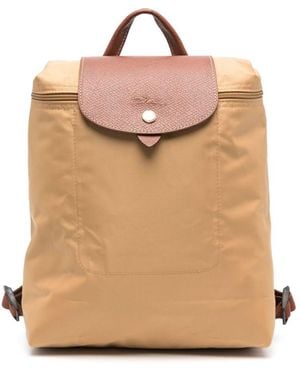 Longchamp Medium Le Pliage Original Backpack - Natural