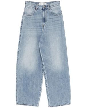 Rohe Jean Ample À Effet Délavé - Bleu