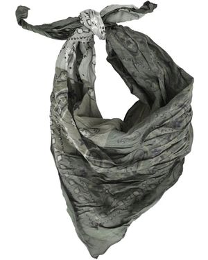 Altea Schal Mit Bandana-Print - Grau