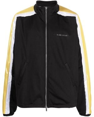 VTMNTS Stripe-Detail Track Jacket - Black
