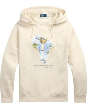 Polo Ralph Lauren ベアモチーフ パーカー - ホワイト