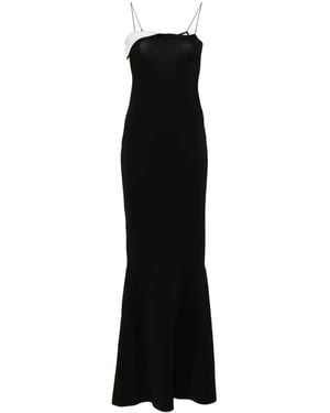 Jacquemus La Robe Aro Long Dress - Black
