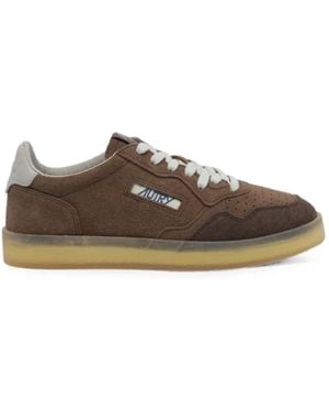 Autry Medalist Low Sneakers - Brown