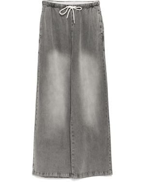 B+ AB Drawstring Elasticated Band Trousers - Grey