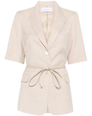 SIMONA CORSELLINI Single-breasted Blazer - White