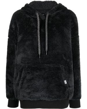 UGG Loyra Faux-Fur Hoodie - Black