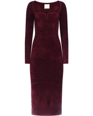 Galvan London Freya Dress - Purple