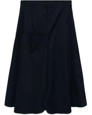 Y's Yohji Yamamoto Cotton Skirt - Blue