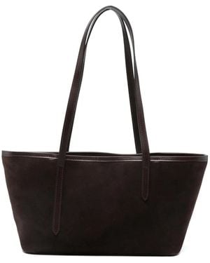 Atp Atelier Gaiba Suede Tote Bag - Black