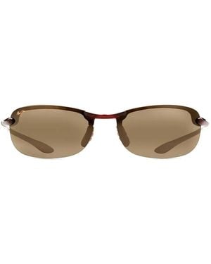 Maui Jim Tortoise-Frame Sunglasses - Brown