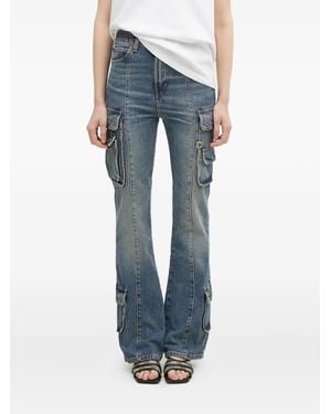 Fiorucci Cargo Paneled Jeans - Blue