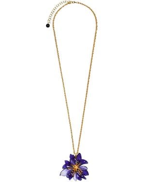 Nina Ricci Collar Pistil Bloom Con Motivo Floral - Blanco