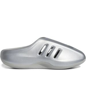 adidas Adifom Iiinfinity "Metallic" Slides - Gray