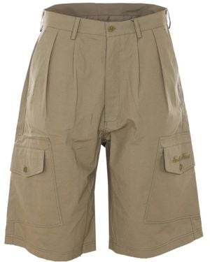 FAMILY FIRST Short Cargo À Logo Brodé - Green