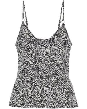 One Teaspoon Interference Runaway Blouse - Grey