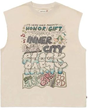 Honor The Gift Block Party Tシャツ - ナチュラル