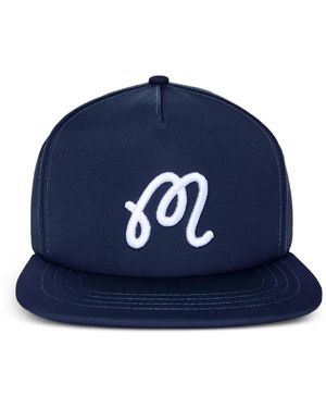 Malbon Golf M Snapback Cap - Blue