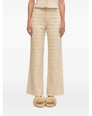 Cult Gaia Katya Boucle Trousers - Natural