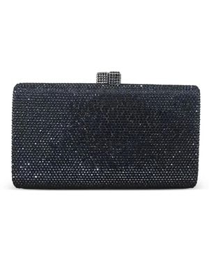 Serpui Crystal-Embellished Clutch Bag - Blue