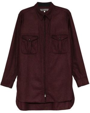 Y's Yohji Yamamoto Chest Pocket Shirt - Purple