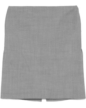 Calvin Klein Luna Midi Skirt - Grey