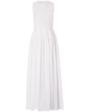 Loulou de Saison Ama Maxi Dress - White