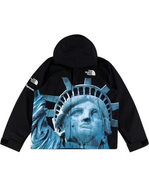 Supreme X The North Face Statue Of Liberty Jacket - Blue