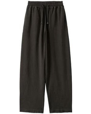 Hed Mayner Embroidered Track Trousers - Black