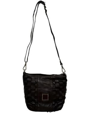 Campomaggi Beth Stud-Embellished Cross-Body Bag - White