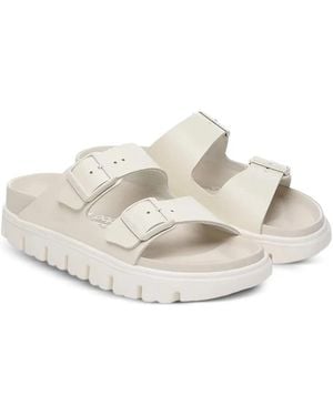 Birkenstock Arizona Chunky プラットフォーム サンダル - ホワイト