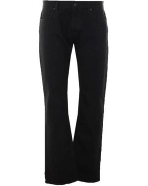 Gucci Jeans Mit Logo-Patch - Schwarz