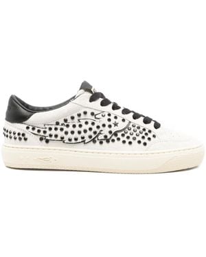 ENTERPRISE JAPAN Sneakers aus Wildleder - Weiß