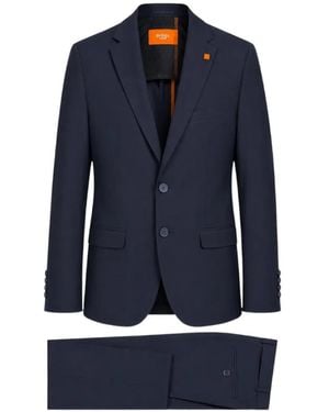 DIGEL Single-Breasted Notched-Lapel Suit - Blue