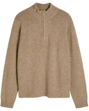 Won Hundred Viaan Gebreide Trui - Naturel