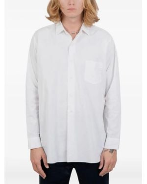 Beams Plus Classic-Collar Cotton Shirt - White