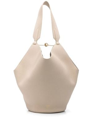 KHAITE Borsa Tote Lotus Piccola - Neutro