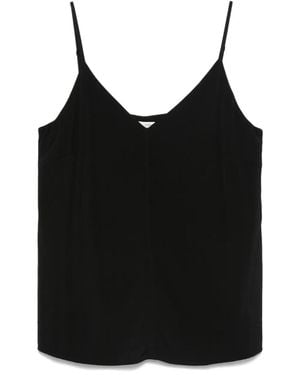 Marc O' Polo V-Neck Top - Black