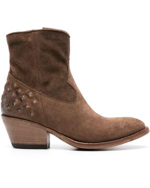 Alberto Fasciani Heidi Suede Boots - Brown