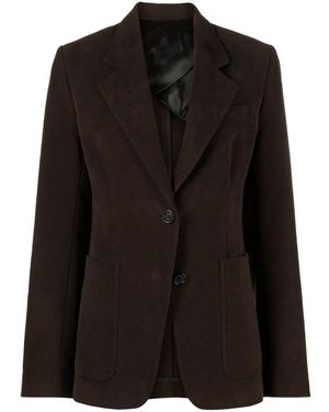 TOTEME Moleskin Blazer - Black