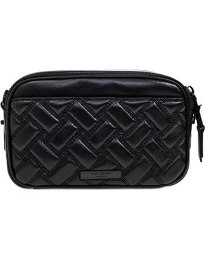 Kurt Geiger Kesington Quilted Cross Body Bag - Black