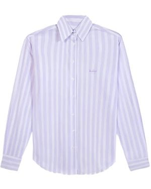 Maison Labiche La Plage Gestreepte Blouse - Paars