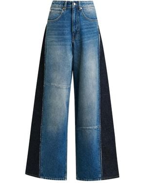Essentiel Antwerp Industrious1 Jeans Met Vlakken - Blauw