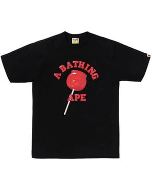 A Bathing Ape Baby Milo Candy-Apple T-Shirt - Black