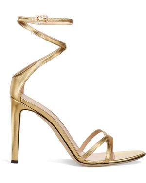 Temperley London Sandales Vixen À Talon - Métallisé