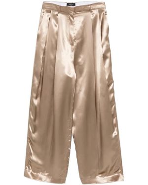 Fabiana Filippi Pleated Trousers - Natural