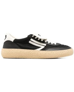 PURAAI Logo-Embroidered Trainers - Black