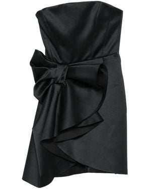 Viktor & Rolf Bow Mini Dress - Black