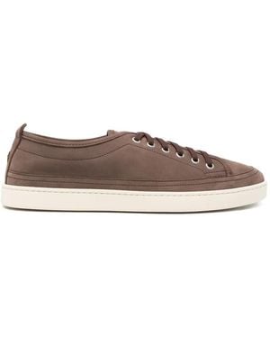 Henderson Tobago Lace-Up Trainers - Brown