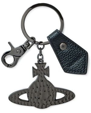 Vivienne Westwood Iorn Orb Schlüsselanhänger - Weiß