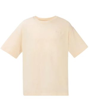 Sweaty Betty Logo-Embossed Side-Slit T-Shirt - White